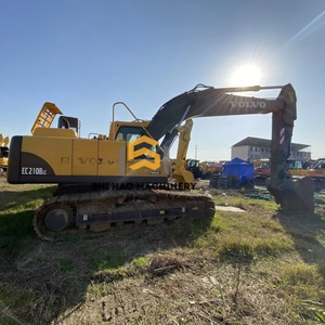 Machinerie de construction de haute qualité, presque neuve : excavatrice sur chenilles hydraulique Volvo EC210B LC d'occasion de 21 tonnes - Product Image 1