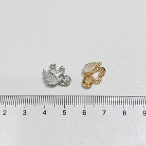 Accessoires en perles DIY, pendentif en argent S925 avec plateau vide, nœud à dessin et perles rondes de 9 à 13 mm, breloques d'accessoires 31368 - Product Image 4