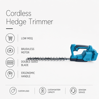 Taille-haie sans fil 2-en-1, cisaille à gazon et coupe-arbustes, outil de jardinage double usage à batterie, fournisseur OEM en gros