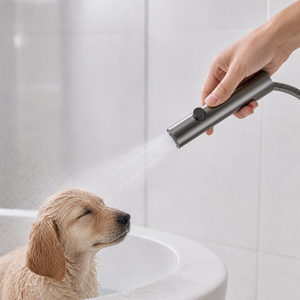 Kit de pulvérisation pour bidet Shattaf finition noir canon de fusil, avec valve à noyau en laiton pour un débit d'eau stable, article sanitaire très vendu pour le marché indien - Product Image 3