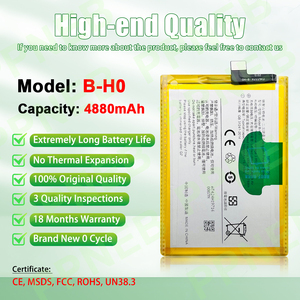 <span class=keywords><strong>แบ</strong></span><span class=keywords><strong>ต</strong></span>เตอรี่ลิเธียมไอออนโพลิเมอร์สำหรับ <span class=keywords><strong>VIVO</strong></span> Y1S Y11 Y12 Y20G Y50 Y52 <span class=keywords><strong>Y53</strong></span> Y55A Y72 5G <span class=keywords><strong>แบ</strong></span><span class=keywords><strong>ต</strong></span>เตอรี่โทรศัพท์มา<span class=keywords><strong>ต</strong></span>รฐาน18 - Product Image 2