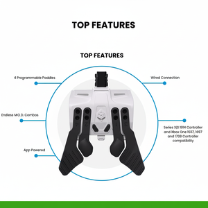 Joystick ODM Strike Pack Horizon personnalisable pour console de jeu Boutons programmables pour FPS et jeux de combat - Product Image 1