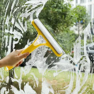 Vente en gros : Nettoyeur de vitres multifonction 3-en-1 avec pulvérisateur, brosse microfibre et raclette pour la maison et la voiture - Product Image 5