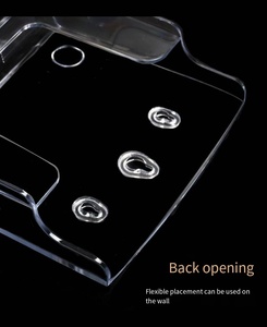 A4 이중층 플라스틱 브로셔 잡지 홀더 A4 아크릴 팜플렛 디스플레이 스탠드 아크릴 브로셔 홀더 - Product Image 3