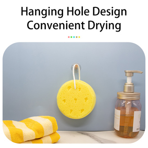 Vòng Hình Dạng Tổ Ong Miếng Bọt Biển Mềm Tẩy Tế Bào Chết Tắm Rửa Bọt Biển Cho Cơ Thể Tắm - Product Image 3