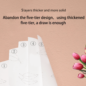 กระดาษทิชชู่เช็ดหน้าแบบใช้แล้วทิ้งเยื่อไม้บริสุทธิ์แบบแพ็คเนื้อนุ่มงานตามสั่ง - Product Image 3