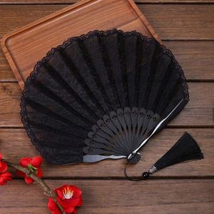 Wholesale 22cm Silk Dance Fans Bamboo Folding Fans for Weddings and <b>Gifts</b> Hot Selling with Beautiful Painted Decoration - Product Image 2