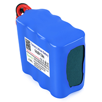 Baterai Lithium Kustom 14.8V 7Ah NMC 4S2P Kapasitas Tinggi untuk Robot Mobile Otonom, Kursi Roda Elektrik, Mesin Pemotong Rumput