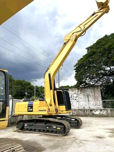 Excavatrice Komatsu PC210 21T certifiée CE, d'occasion du Japon, pour projets lourds, avec accessoire marteau hydraulique et pince de préhension - Product Image 5