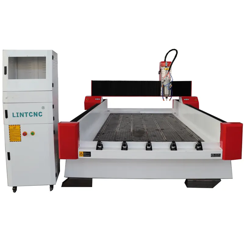 Taş CNC Router mermer 6090 1212 1325 1530 4 eksen frezeleme oyma oyma makinesi 3D 5.5kw mili taş CNC Router fiyat