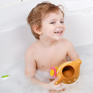 Silicone sans BPA pour bouteille d'eau et jouets de bain pour enfants pour jouer à la plage avec des jouets en <span class=keywords><strong>sable</strong></span>, bouilloire incluse, articles pour bébés - Product Image 6