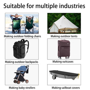 ผ้าโพลีเอสเตอร์ 600D/900D/1680D เคลือบพีวีซี ผ้าอ็อกซ์ฟอร์ด แบบเรียบ กันน้ำ ป้องกันไฟฟ้าสถิต สำหรับทำกระเป๋า เต็นท์ รถยนต์ ผ้ากันแสง <span class=keywords><strong>รองเท้า</strong></span> - Product Image 5