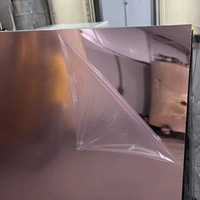 Feuille Acrylique Dorée Miroir Or 1mm 2mm 3mm 4mm 5mm Épaisseur 4x8ft Pmma Couleur Argent Or Rose Acrylique Feuille Miroir Plastique