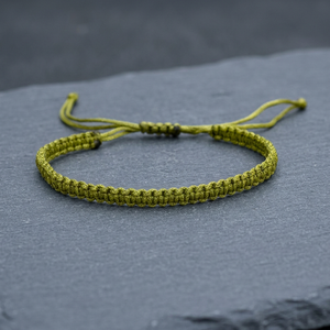 Bracelet vert fait à la main Protection chanceuse Bracelets assortis pour Couple amoureux famille amis femmes hommes - Product Image 2