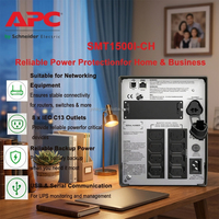 SMT1500I-CH 1.5kVA 1000W 230V Fasa Tunggal Gelombang Sinus Murni AVR Proteksi Lonjakan untuk Router, PC, Switch & Rak Server Kecil