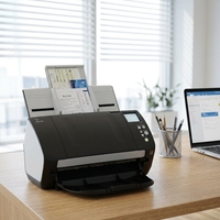 Scanner de documents recto-verso A3 FI-7460, 60 ppm, 120 ipm, USB 3.0, double couleur CCD, 600 dpi, scanner ADF pour bureau professionnel