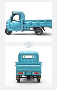 Vehículos y Transporte, Triciclos Eléctricos, Triciclos Eléctricos Keyu, Precios al por Mayor, Triciclo Eléctrico de Carga de 60V800W para Adultos - Product Image 2