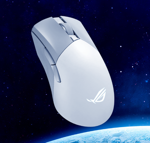 R-O-G Gladius III Wireless AimPoint 36K, style e-sport léger, esthétique asymétrique, design léger de 79 g, texture mate. - Product Image 3