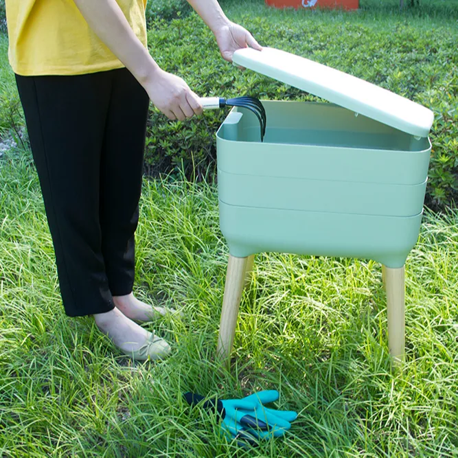 Composto Bin Ferramentas de Jardim Fazenda Worm Worm Fábrica