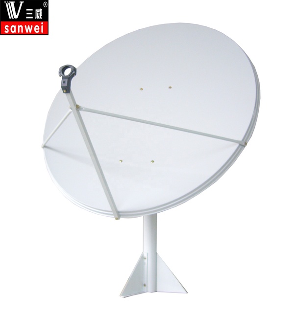 Ku Band 120cm Outdoor Satellite Dish TV Antenna Strong Anti-Rust Power