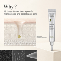 Sérum Booster Raffermissant au Rétinal OEM/ODM Anti-Âge et Minimiseur de Pores 0,1% Rétinal 3% Matrixyl Raffermissant 15ml Soin Visage