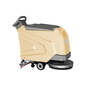 Commercial Industrial Compact Tile Concrete Marble Ground Auto Electric Floor Cleaner Machine