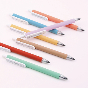 Le nouveau Perpetual Pencil Black Tech Macaron Color n'est pas facile à casser <span class=keywords><strong>sans</strong></span> affûter les crayons effaçables - Product Image 1