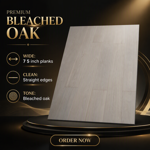 Parquet en <span class=keywords><strong>bois</strong></span> d'ingénierie chêne clair <span class=keywords><strong>blanchi</strong></span> - Product Image 5