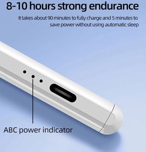 ST04 2 en 1 Stylus Pen Tablet <span class=keywords><strong>Notebook</strong></span> Active Capacitive dibujo escritura teléfono lápiz con bolígrafo para IP Android - Product Image 5