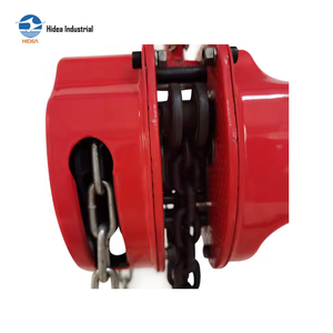 Polipasto de Cadena Manual HIDEA de 0.5t a <span class=keywords><strong>20t</strong></span> para Garaje, Almacén, Maquinaria Automotriz, Color Naranja, Modelo HS-C - Product Image 5