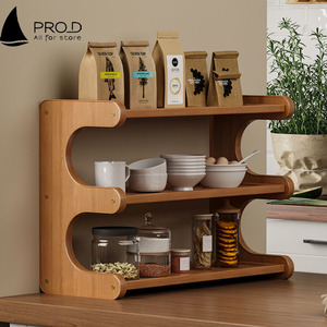 Multi Layer Desktop Deposit for Books Living Room Office Supplies Home Goods and Shelving <strong>Kitchen</strong> <strong>Storage</strong> <strong>Units</strong> and Shelves - Product Image 6