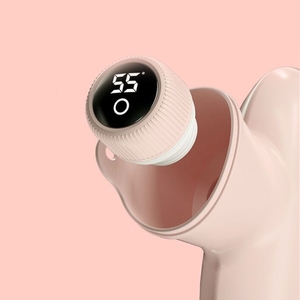 1000ml PVC mini chai nước nóng làm đầy nước tay ấm hơn lò vi sóng sưởi ấm túi nước ấm với nhiệt độ hiển thị - Product Image 2