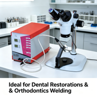 Soldadora de Argón para Soldadura Dental/de Joyería, Máquina de Soldadura por Arco de Argón Dental con Lupa