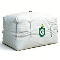 Cocoon flexible, durable, à faible coût, sans entretien, scellé, avec moniteur de niveau d'humidité pour le stockage des céréales
