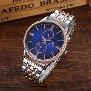 Coffret Cadeau Homme Édition Limitée : Montre en Acier Allié + Stylo + Collier + Ceinture + Parfum + Batterie Externe (6 pièces/ensemble) avec Cadran en Verre et Aiguilles en Cuir - Product Image 2