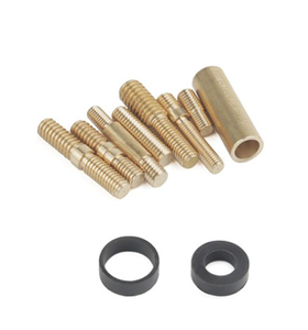 11Pcs Bullet Antenna Brass Aluminum CNC Precision Installation Hardware Kit Universal American Pickup Truck Mounting Adapters - Product Image 4
