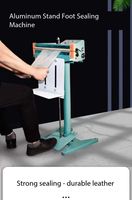 SF-1000x2 Offre Spéciale à impulsion à commande au pied thermoscelleuse cadre en aluminium pédale scelleuse pour sacs pour emballage en papier d'aluminium et de papier
