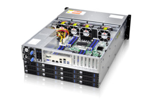 Châssis de serveur en rack 4U 36 baies, modèle général avec 64 Go de mémoire et disques durs en stock, RMC4136-670-HSE, serveur 4U 36 baies - Product Image 2