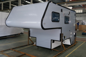 Ecocampor - Caravana Moderna de Alta Calidad para Camionetas, Ligera, 4x4, Deslizable, Tienda de Campaña para Camioneta, Capacidad para 3 Personas - Product Image 4