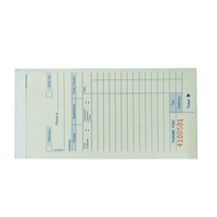 Chèque d'invité autocopiant de restaurant personnalisable, livre en double, carnet de commande de serveur 86x165mm