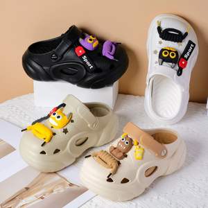 Zuecos Deportivos para Mujer, Suela Gruesa, Beige, Caqui, Blanco, Negro, Tallas 35-40, Moldeado por Inyección, Antideslizantes, para Uso en Exteriores, Verano - Product Image 5