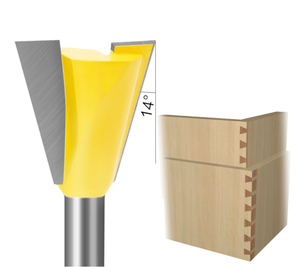 Juego de brocas para enrutador de cola de pato, vástago de 6mm y 6,35mm, L-N029-3, 6 unidades - Product Image 3