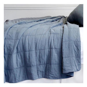 <span class=keywords><strong>Trapunta</strong></span> di Lusso in Puro Lino Naturale 100% Stonewashed, Elegante Copriletto Estivo Reversibile in Puro Lino <span class=keywords><strong>Francese</strong></span> - Product Image 5