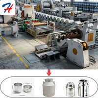 Presse hydraulique automatique HT pour le formage profond de seaux à lait en aluminium et acier inoxydable, machine à filer 300-1000 pièces/heure, clé en main