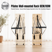 Équipement mural de Pilates de qualité industrielle, type Springboard, pour l'entraînement du tronc et la correction de la posture en salle de sport, vente en gros