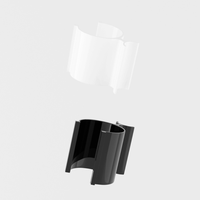 Vente en gros de flacons pompe en plastique PET de 100/200/250/300/500 ml, flacon pompe à huile en PP, flacon cosmétique vide pour démaquillant, huile corporelle