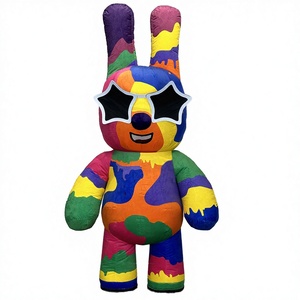 Disfraz Inflable Personalizado <span class=keywords><strong>de</strong></span> Conejo Navideño <span class=keywords><strong>de</strong></span> Funtoys, Disfraz Unisex para Adultos, <span class=keywords><strong>Alquiler</strong></span> para Eventos con Estética <span class=keywords><strong>de</strong></span> Conejo Triste - Product Image 4