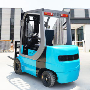 Manipulador telescópico personalizado hecho en <span class=keywords><strong>China</strong></span>, carretilla elevadora con batería de litio, carretilla elevadora con abrazadera para rollo de papel - Product Image 3