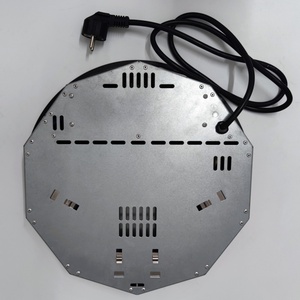 Plaque chauffante électrique en céramique ronde à un brûleur pour la cuisine et l'hôtellerie - Product Image 3