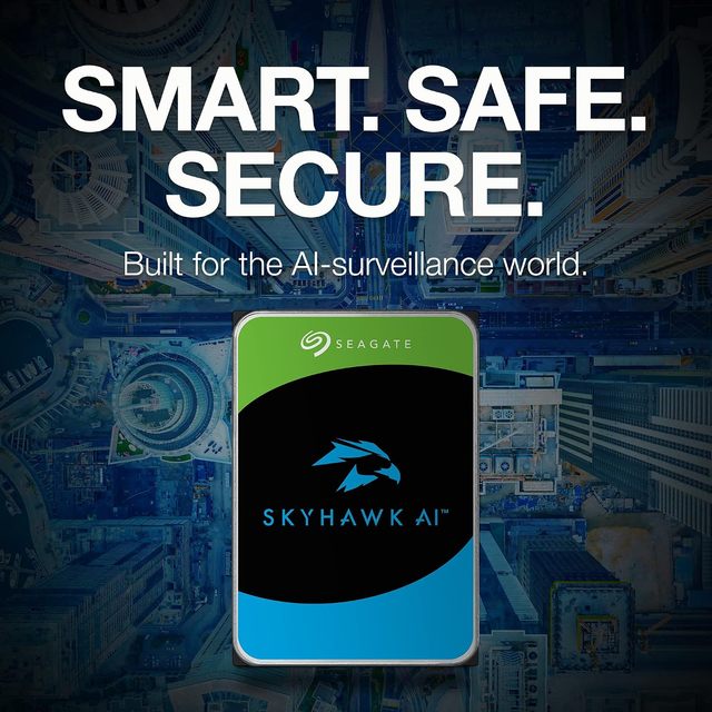 For for AI 16TB Internal HDD-3.5" SATA 6Gb/s 512MB Cache 7200 RPM 285MB/s Read Speed for Security Camera Systems